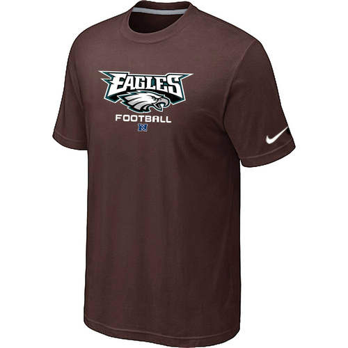 Nike Philadelphia Eagles Women's Critical Victory NFL T-Shirt - Black